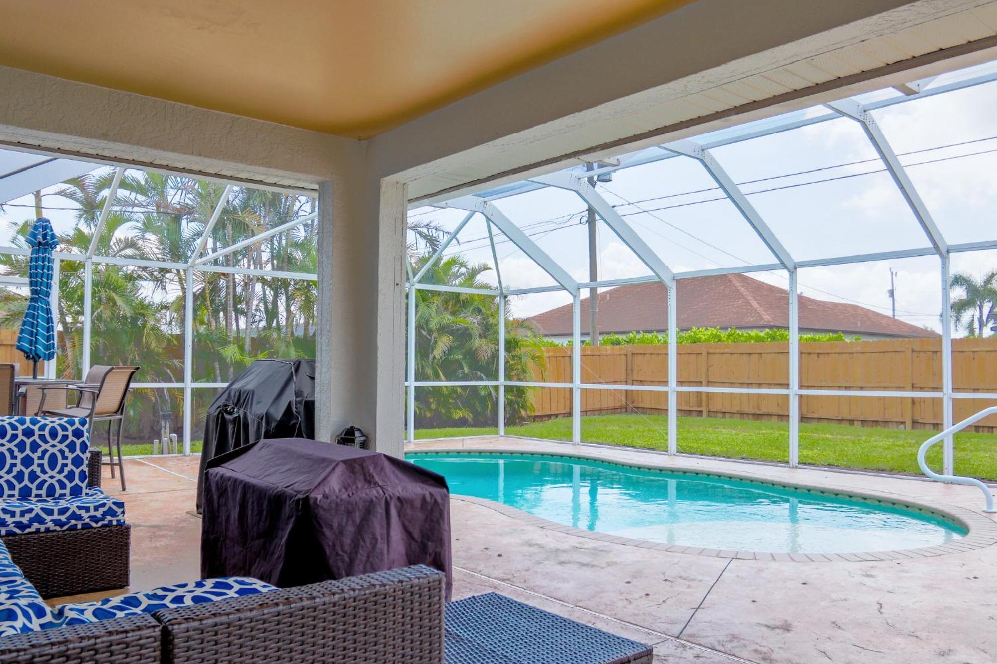 Beautiful Pool Home With Sleeping For 8 For Lovelypeople Cape Coral Exterior foto